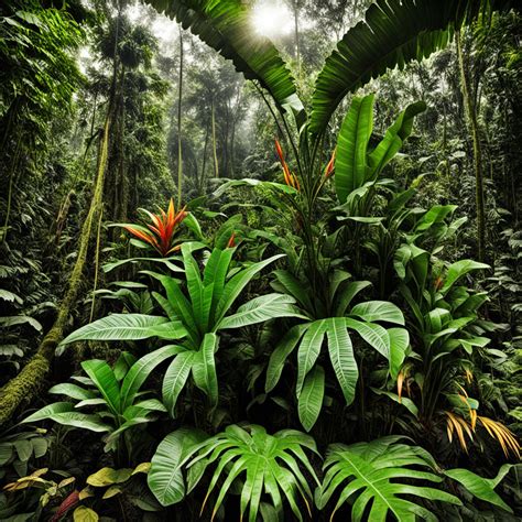 Amazon rainforest plants by Zubair Ali - Playground