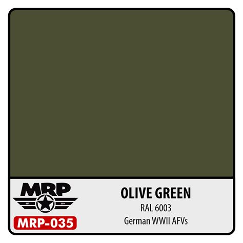 MRP-035 Olive Green (RAL 6003) MR.PAINT -035