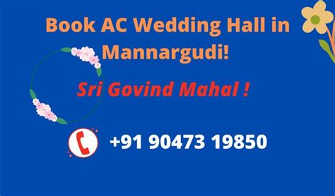 an advertisement for a wedding hall in mananudi