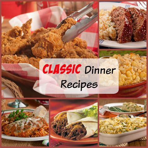 Classic Dinner Recipes | MrFood.com