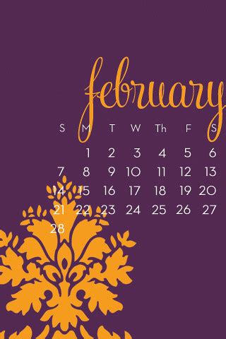 February iPhone Wallpaper | February iPhone. Multiple sizes/… | Flickr