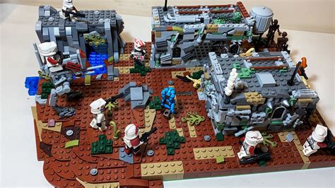 LEGO Star Wars Moc! Clone Attack (SacredBricks Moc Contest Entry) - YouTube