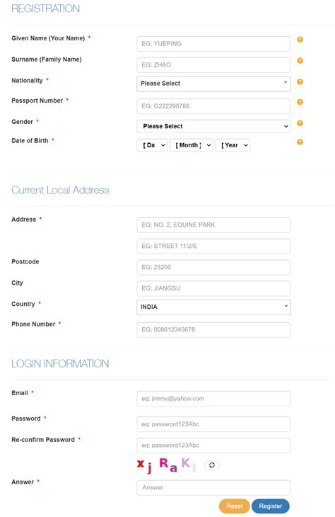 Guide for Requirements to lodge application forms, filling and process ...