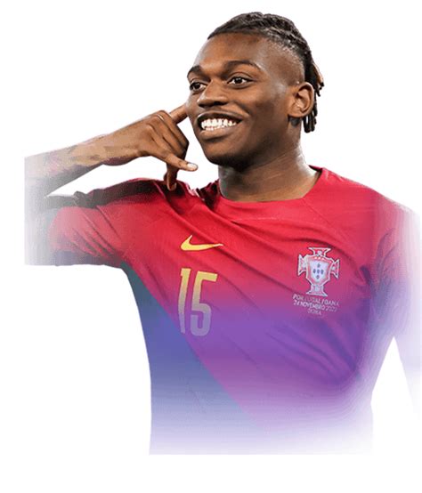 Rafael Leao FIFA 23 World Cup Phenoms - 91 Rated - Prices and In Game ...