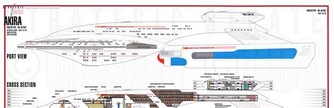 Star Trek Blueprints: U.S.S. Akira NX-62497