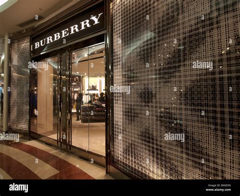 Burberry, store, interior hi-res stock photography and images - Alamy