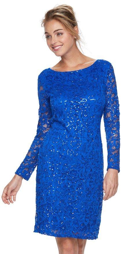 Onyx Nite Women's Sequin Lace Sheath Dress - ShopStyle | Dresses, Lace ...