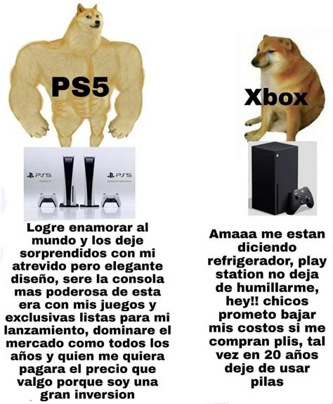 Xbox vs ps5 | Memes divertidos, Chiste de gatos, Chistes graciosos