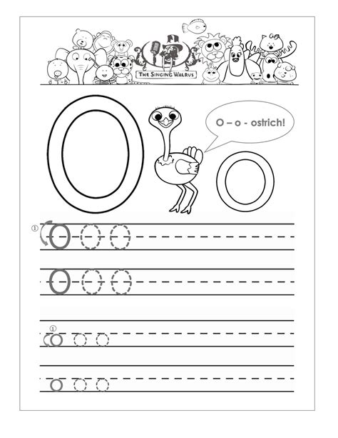 Letter O Worksheet For Preschool / Fun Letter O Identification Activity And Test Sheets For ...