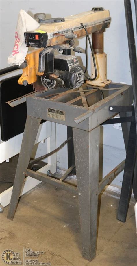 DEWALT 770 RADIAL ARM SAW AS IS