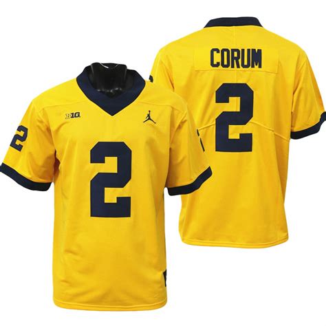 Buy New Blake Corum Michigan Jersey - Malcom Terry