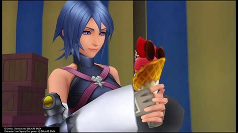 Aqua - Disney Town - The Dream Festival | Kingdom Hearts Birth By Sleep Final Mix HD Cutscenes ...