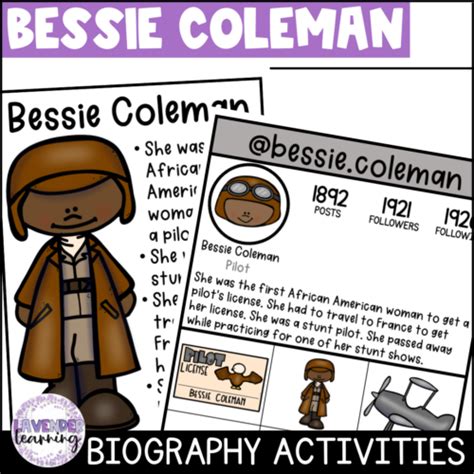 Bessie Coleman Timeline