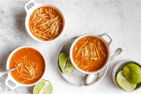 Sopa Aguada (Mexican Pasta Soup) Recipe