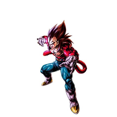 Vegeta SSJ4 render [DB Legends] by maxiuchiha22 on DeviantArt | Dragon ...