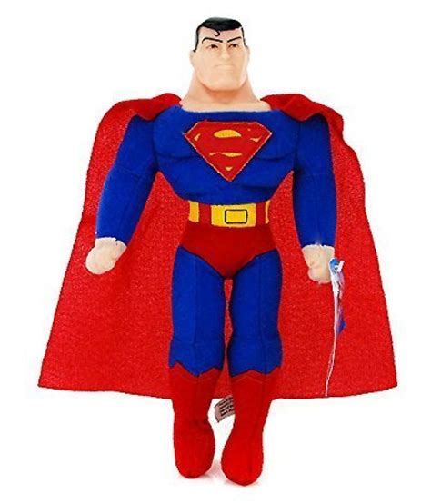 house of fun Superman Figure Justice League Soft Plush Stuffed - 38 cm (Multicolor) - Buy house ...