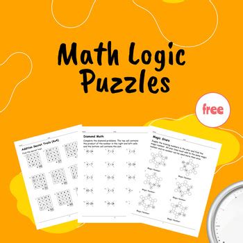 Math Puzzles for Kids Grades 1-4 by Samir Latrous | TpT