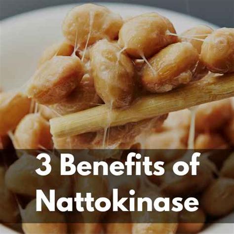 3 Benefits of Nattokinase - Utzy Naturals