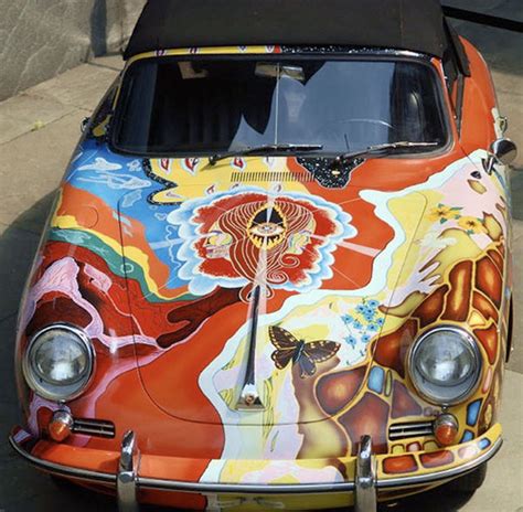 Janis Joplin's Psychedelic Painted Porsche Art Car!! - Pee-wee's blog