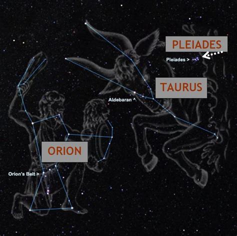 pleiades | Constellations, Orion, Taurus constellation