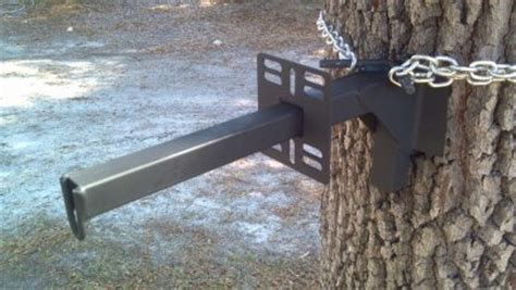 Tree hoist EZ - WINCH MOUNT for EZ- Feeder Hanger hand crank hog deer ...