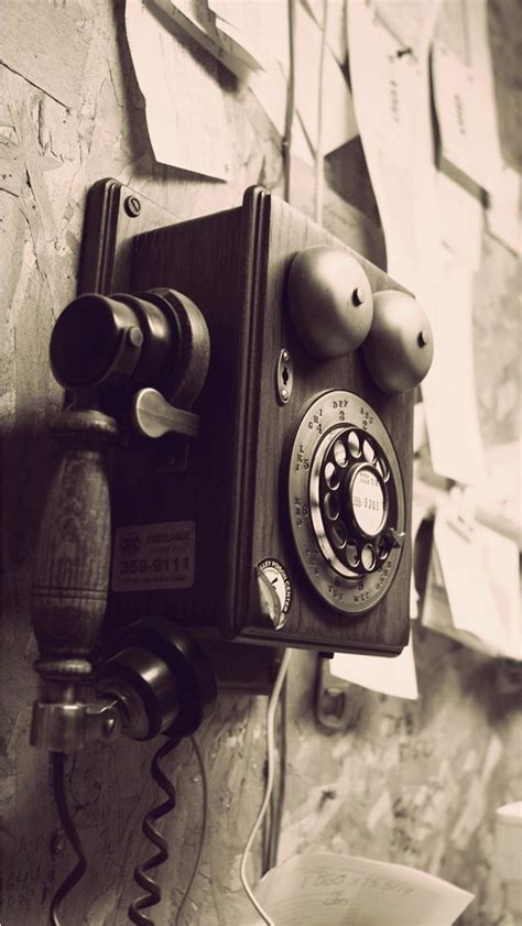 Vintage Telephone | Vintage telephone, Android wallpaper vintage, Old cell phones