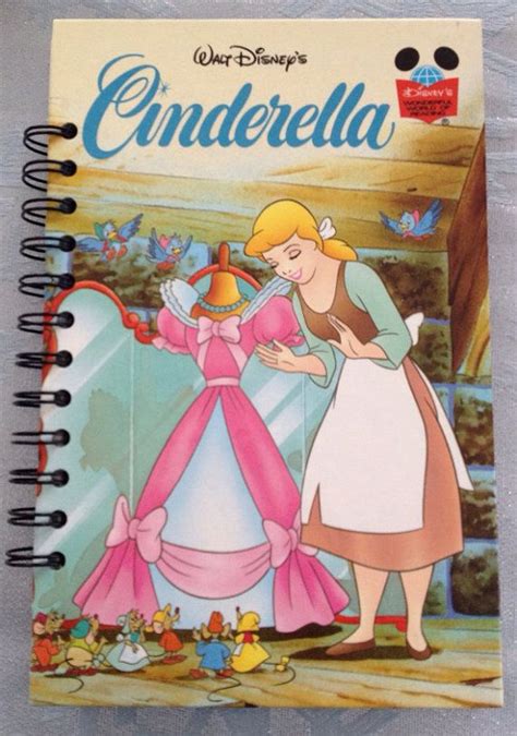 Vintage Disney Cinderella Repurposed Storybook