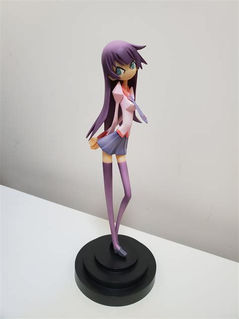 It's Senjougahara Hitagi from the Monogatari Series, not my most expensive or detailed figure ...