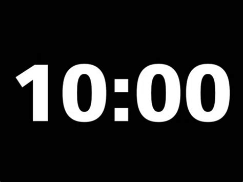 10 Minute Timer