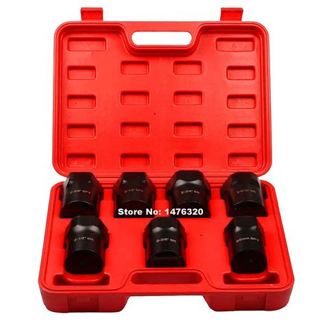 7PCS Automotive Wheel Bearing Locknut Socket Set AT2117-in Engine Care ...