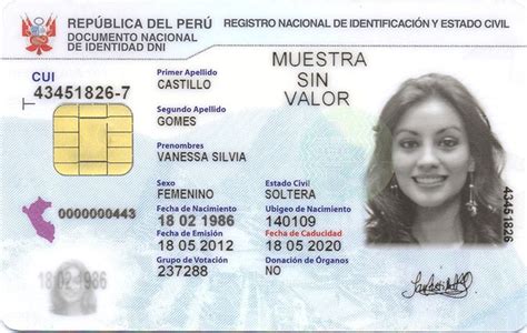 Notas de Prensa: DNI ELECTRÓNICO OFRECE MÁS VENTAJAS Y TIENE VIGENCIA DE 8 AÑOS