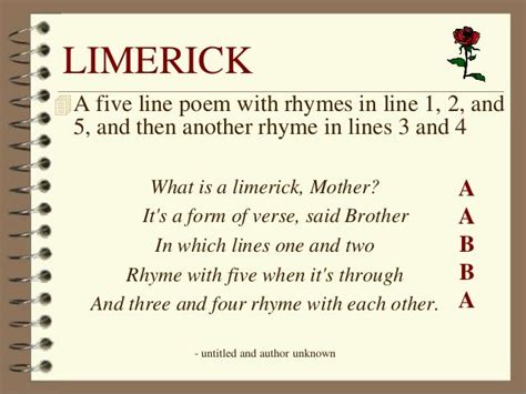 Limerick poetry – Artofit