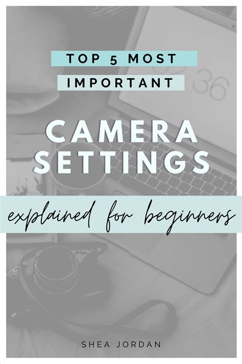 Basic DSLR Camera Settings for Beginners in 2020 | Camera settings ...