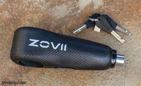 MO Tested: Zovii Alarmed Grip Lock Review | Motorcycle.com