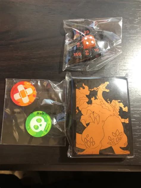 POKEMON CHAMPIONS PATH ETB Charizard Vmax Sleeves NEW SEALED with Dice & Markers $8.00 - PicClick