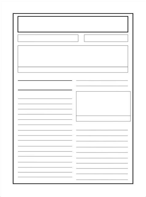 News Report Template (1) - TEMPLATES EXAMPLE | TEMPLATES EXAMPLE ...