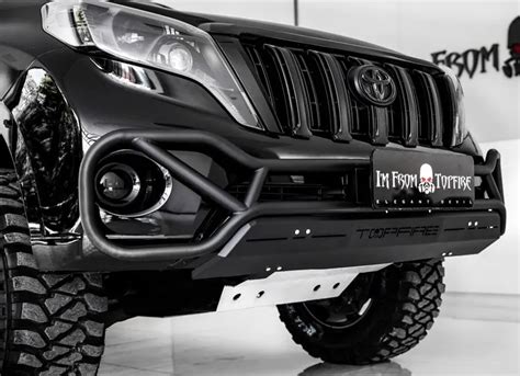 Topfire Car Accessories Front Bumper For 2014-2017 Toyota Prado Lc150 ...