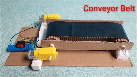 How To Make A Conveyor Belt System At Home || Conveyor Belt Model || Homemade Conveyor Belt ...