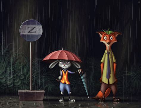 Judy and Nick - Disney's Zootopia Fan Art (38622803) - Fanpop