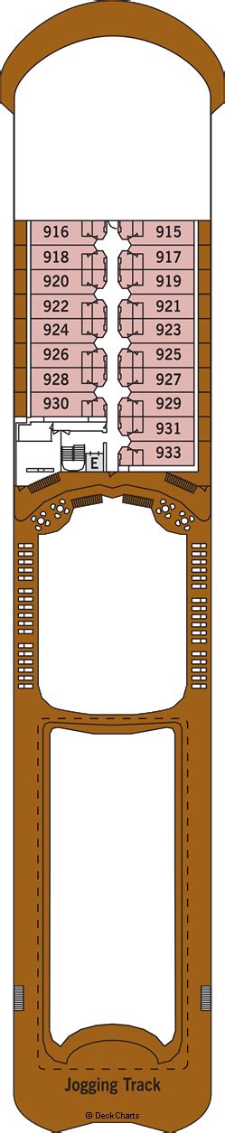 Silversea Silver Shadow Deck Plans: Ship Layout, Staterooms & Map ...