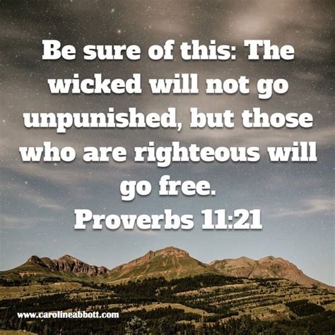 The wicked will be punished. Bible Verses Quotes Inspirational, Verse ...