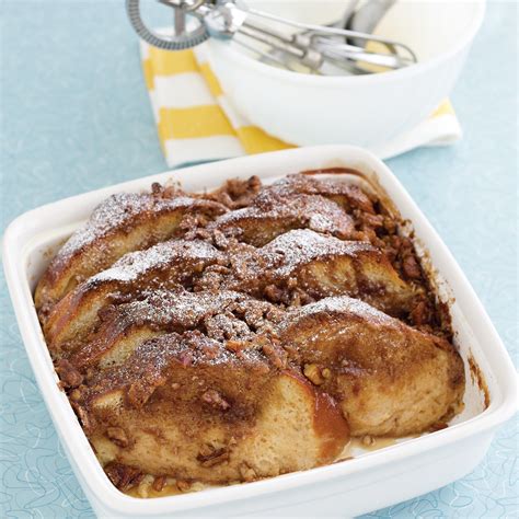 Praline French Toast Bread Pudding recipe | Epicurious.com