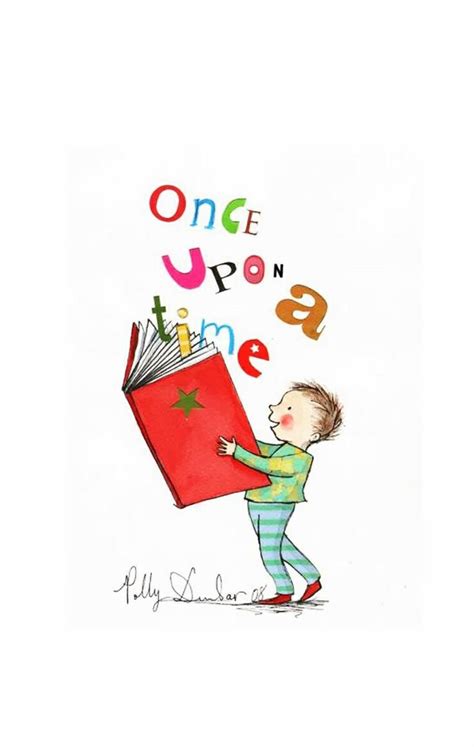 Once upon a time... | Book illustration, Reading books illustration, Book art