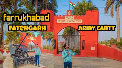 Army cantt farrukhabad fatehgarh | arv vlogs | - YouTube