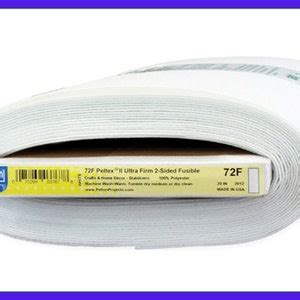 Pellon 72F Stabilizer Peltex II Polyester Interfacing Ultra - Etsy