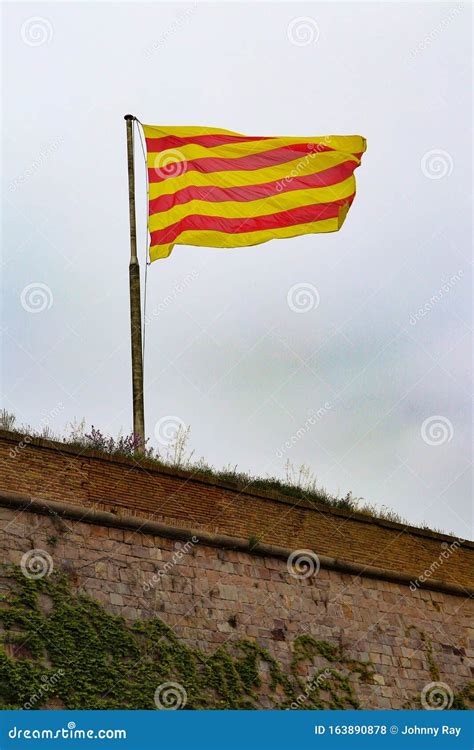 Flag of Catalonia - the Senyera Contains the Bars of Aragon, Which ...