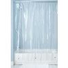 Mdesign Waterproof Vinyl Shower Curtain Liner, 10 Guage - 2 Pack : Target