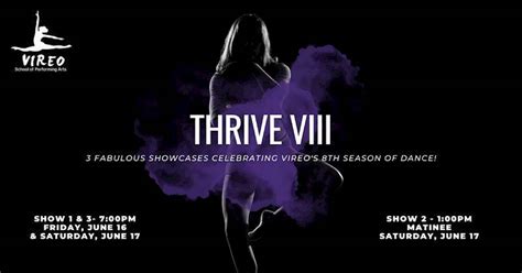 VIREO Dance - Thrive VIII | Sid Williams Theatre