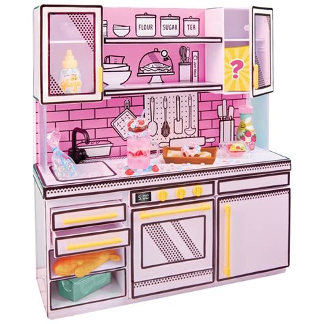 Miniverse Kitchen Mini-Keukenset met Make it Mini Voedingsmiddelen | Smyths Toys Nederland