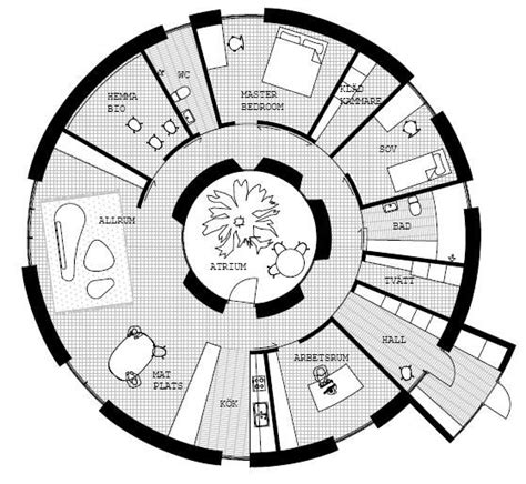 passive in the round | Round house, Round house plans, House floor plans